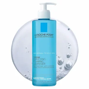El maquillaje se corre: descubre por qué y cómo lograr un look intacto todo el día 1 La Roche Posay Toleriane Limpiador facial espumante purificador