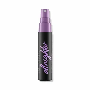 El maquillaje se corre: descubre por qué y cómo lograr un look intacto todo el día 9 Urban Decay All Nighter Spray fijador de maquillaje impermeable para rostro