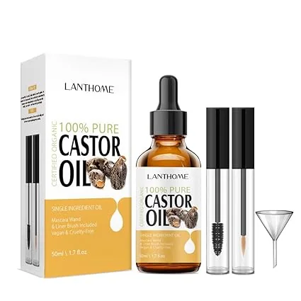 Cejas Perfectas: Diseña y Maquilla las Tuyas con Éxito 14 Aceite de ricino para el crecimiento de pestanas y cabello