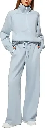 Conjunto de 2 Piezas Holgado Outfit