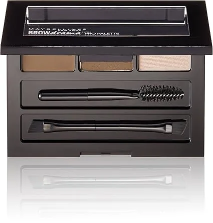 Cejas Perfectas: Diseña y Maquilla las Tuyas con Éxito 10 Maybelline New York Brow Drama Paleta profesional de maquillaje para ojos Marron suave