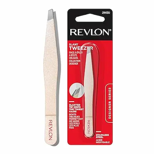 Cejas Perfectas: Diseña y Maquilla las Tuyas con Éxito 5 Revlon Designer Series Pinzas inclinadas de alta precision hechas con acero inoxidable de larga duracion 1