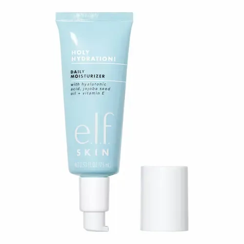 ¿Por Qué el Maquillaje se Cuartea? Evítalo con Estos Tips 2 e.l.f. Crema Hidratante Daily Say Hydration con Acido Hialuronico