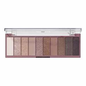 Cómo Lograr Ojos Grandes con Maquillaje Paso a Paso 8 e.l.f. Paleta de 10 sombras de ojos perfecta diez tonos ultra pigmentados brillantes y mate