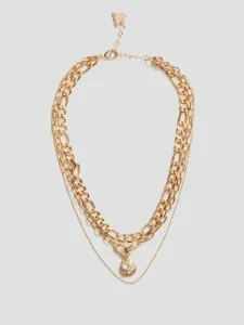 Collar de Capas Tono Dorado para un Date Night Outfit