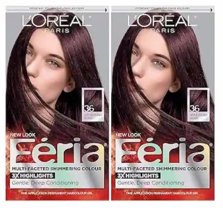 LOreal Paris Feria Tinte permanente multifacetico y brillante Chocolate Cherry cereza chocolate kit de coloracion capilar