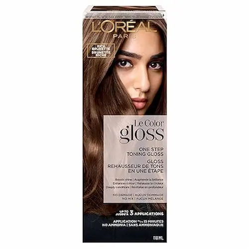 LOreal Paris Le Color Gloss tintura en un paso color cobre 4 fl oz