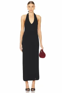 Vestido Halter Negro Para Date Night Outfits