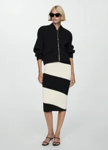 Chaqueta Bomber Oversize Para Verte Mas Alta