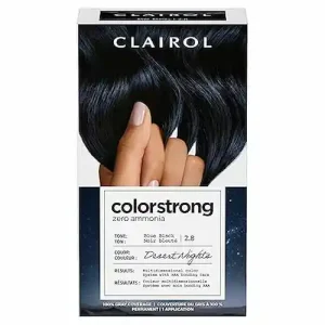 Colores de Pelo para Morenas: Encuentra tu Look Perfecto 9 Clairol Tinte permanente para el cabello ColorStrong sin amoniaco 2.8 negro azulado