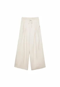 Pantalones de Cintura Alta y Pierna Ancha para Combinacion de Colores