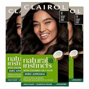Colores de Pelo para Morenas: Encuentra tu Look Perfecto 2 Tinte semipermanente para el cabello color negro castano 3
