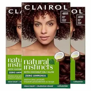 Colores de Pelo para Morenas: Encuentra tu Look Perfecto 8 Tinte semipermanente para el cabello color rojo oscuro 4RR
