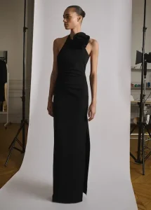 Cómo Vestir para una Boda y No Fallar en el Intento 3 Vestido de Fiesta Cuello Halter para Boda Negro
