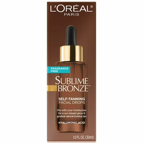 LOreal Paris Sublime Bronze Gotas Faciales Autobronceadoras para el Rostro sin Fragancia 1 fl oz