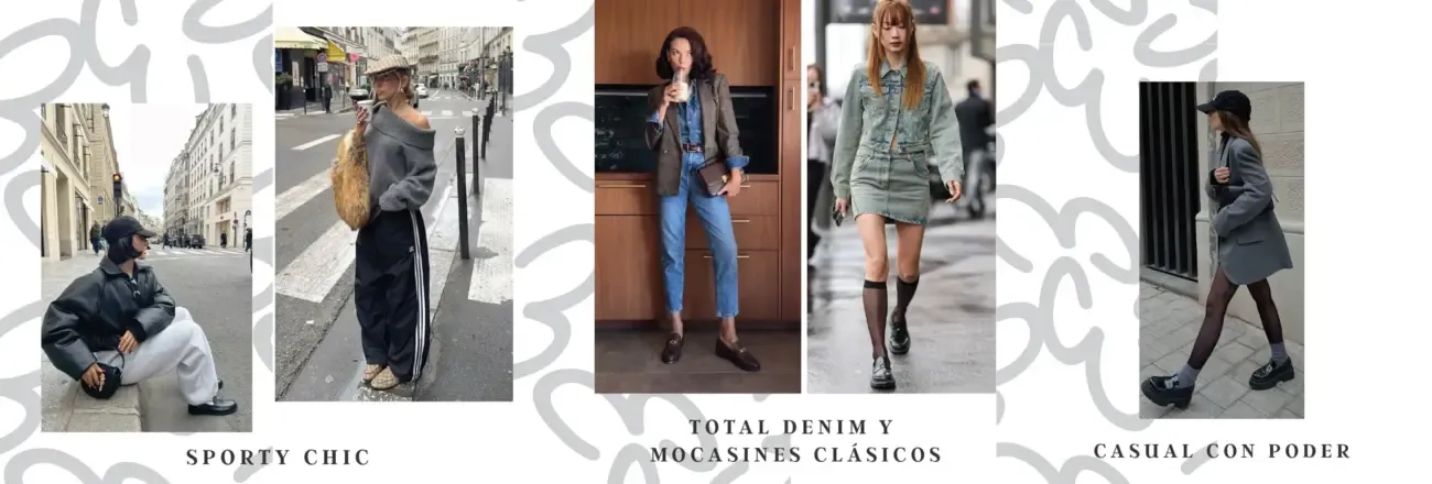 Mocasines de mujer con estilo: guía para combinarlos 4 mocasines2