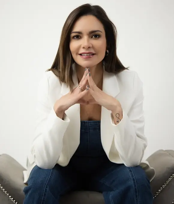 Patricia Ibarra en sesión de asesoría de imagen – Estylopia, Miami.
