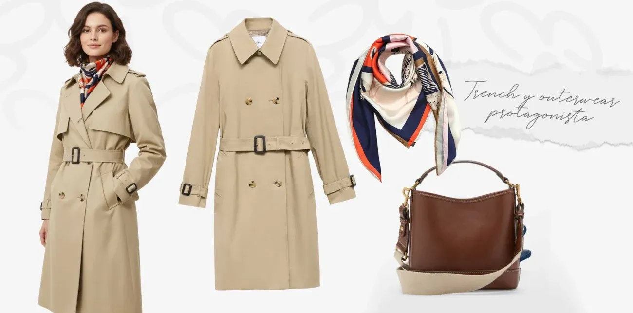 Trench y outerwear protagonista